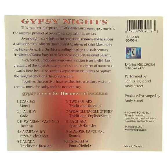 Gypsy Music For The New Millennium 3-CD Set By BCI Eclipse  37715cd - Picture 8 of 8